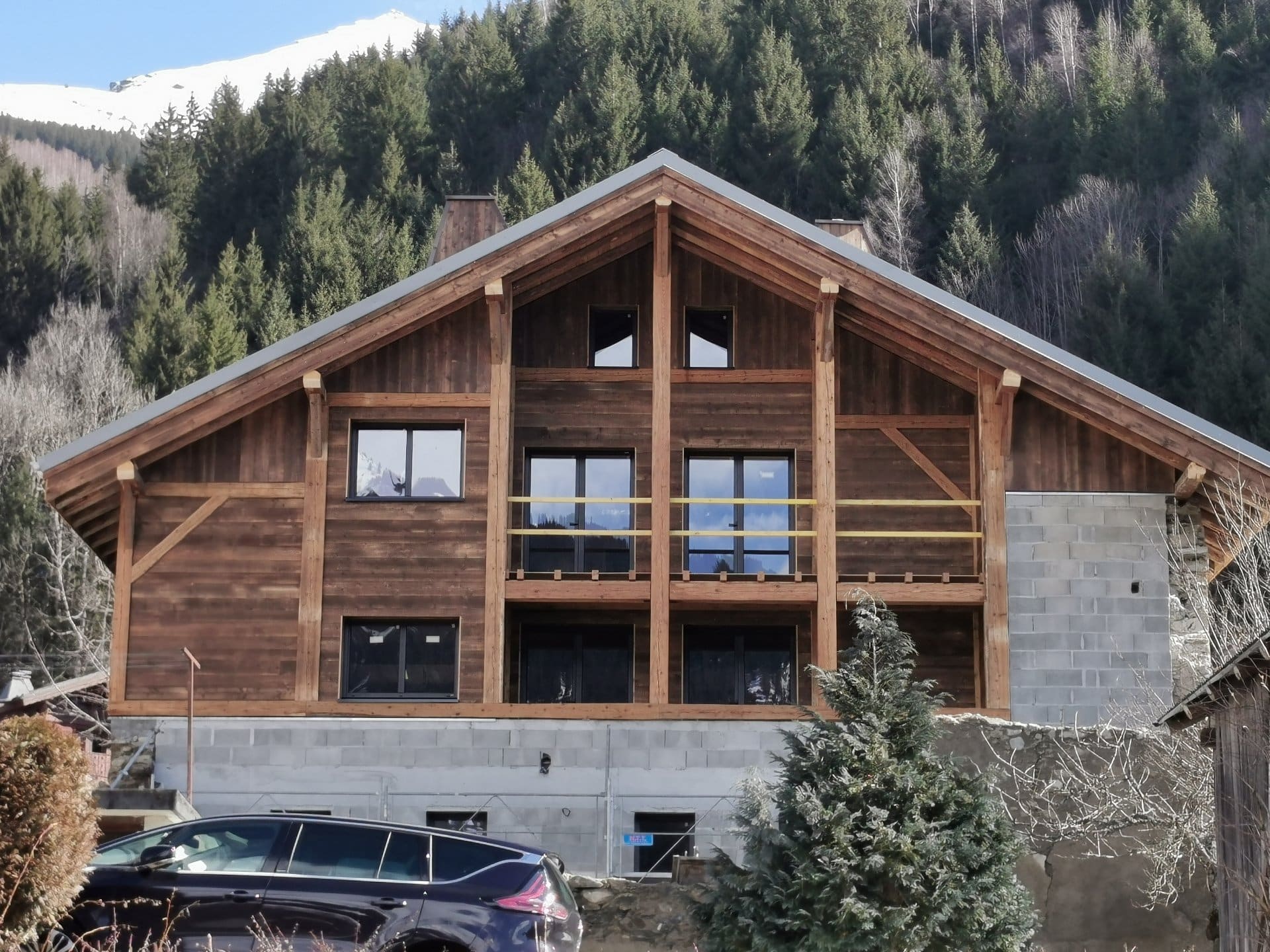 Réfection d’une toiture et bardage sur chalet
